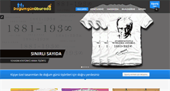 Desktop Screenshot of dogumgunuburada.com